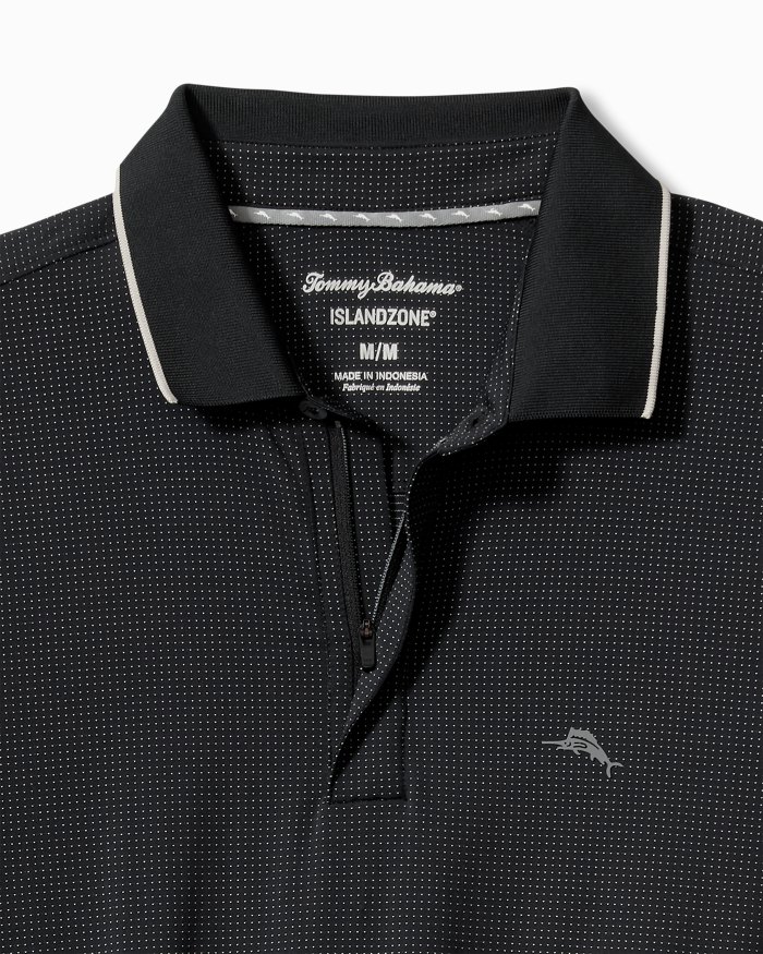 Big & Tall Palm Desert Fairway IslandZone® Long-Sleeve Polo