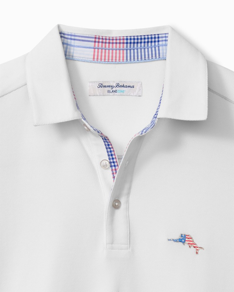Summerlake Check IslandZone® Five O'Clock Polo