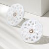 Madeira Mother of Pearl Flower Earrings