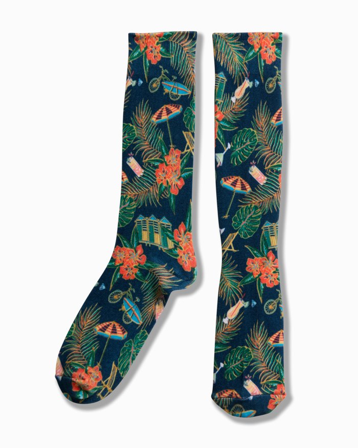 Beachside Boulevard Socks