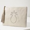 Tommy Bahama Perforated Leather Pouch