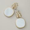 Pearl Island Shell Drop Earrings