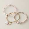 Flora Isles Pearl Stretch Bracelet Set