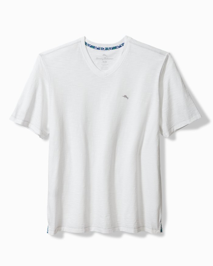 Big & Tall Bali Beach V-Neck T-Shirt
