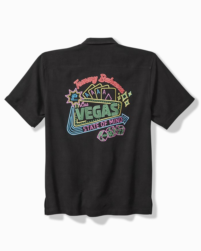 Vegas State of Mind Silk Camp Shirt