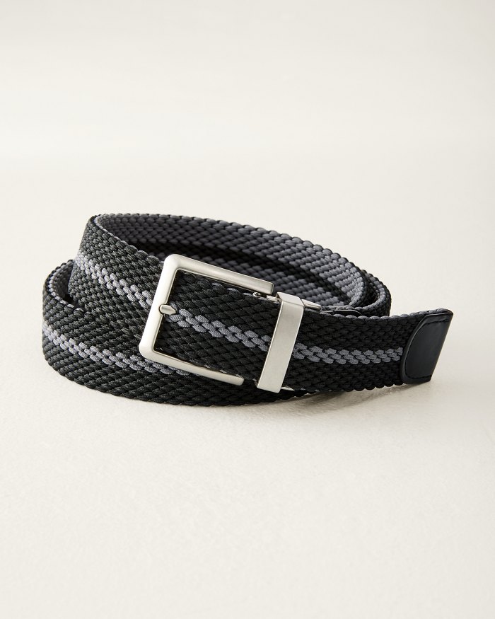Reversible Stretch Webbed Belt