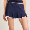 Island Cays Cabana Flounce Skirted Bikini Bottoms