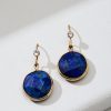 Sapphire Seas Lapis Drop Earrings