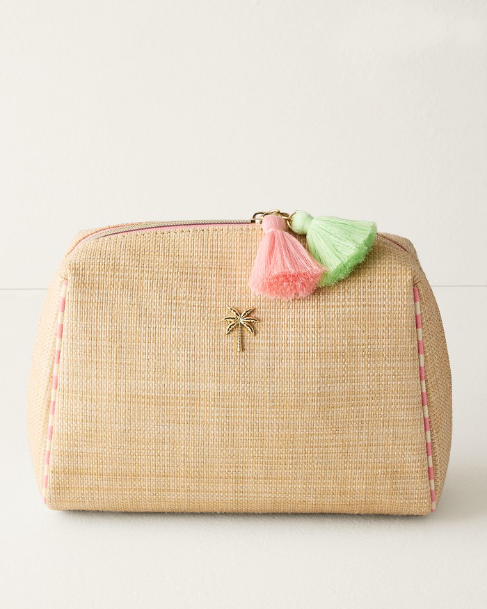 Boho Palm Tree Cosmetic Pouch