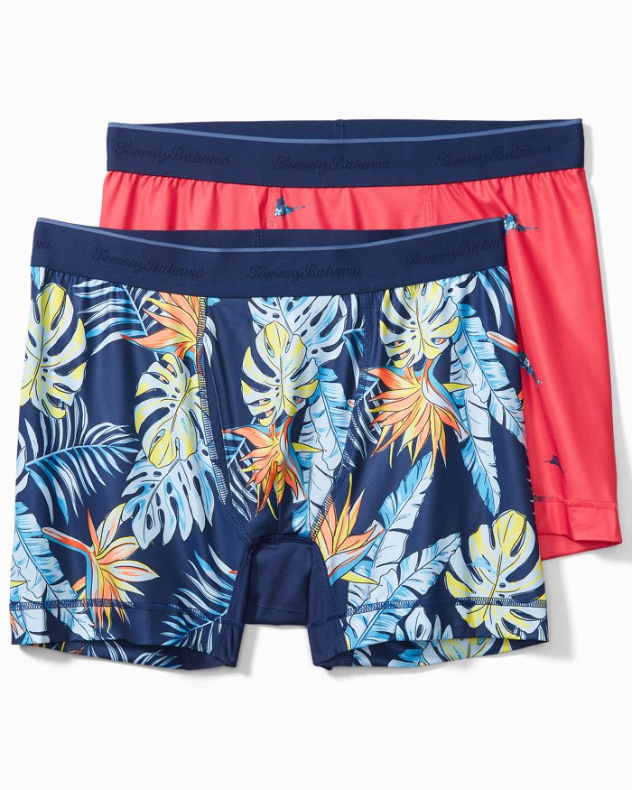 Mesh Tech Print Boxer Briefs — 2-Pack