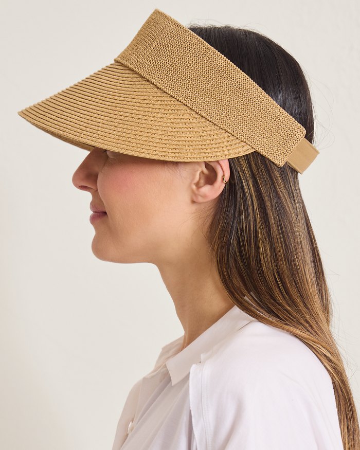 Packable Crochet Visor