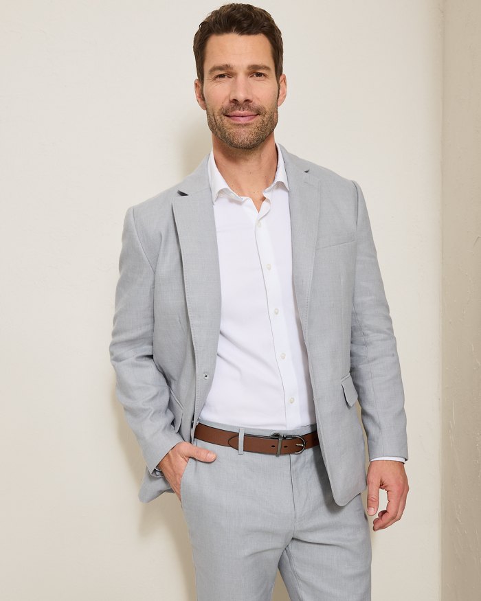 Latigo Beach Linen-Blend Blazer