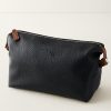 Black Embossed Marlin Dopp Kit