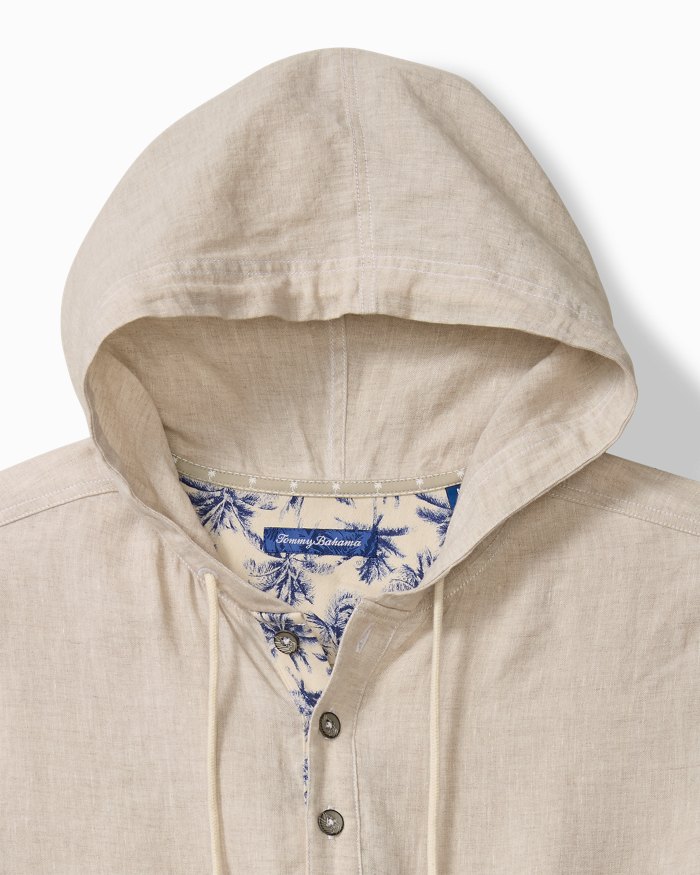Big & Tall Desert Riviera Linen Baja Hoodie