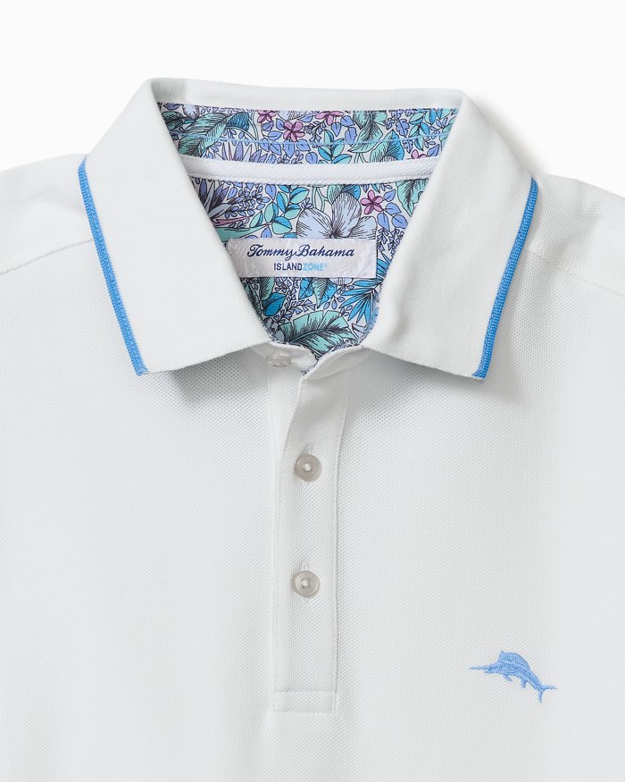 Big & Tall Azul Gardens Five O'Clock IslandZone® Polo