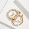 Indigo Shore Mother of Pearl & Shell Bracelet Set