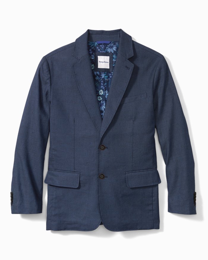 Big & Tall Latigo Beach Linen-Blend Blazer