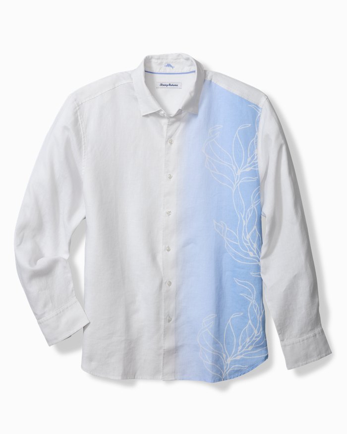 Villa Rosa Vines Linen Shirt