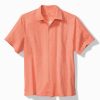 Big & Tall Maui Border Silk Camp Shirt