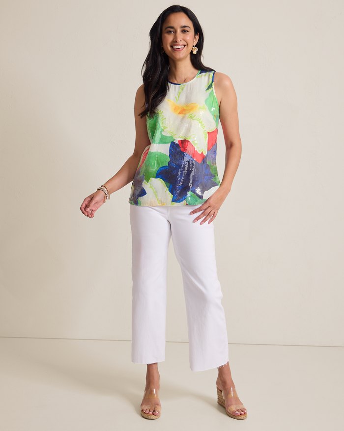Penney Blooms Embellished Top