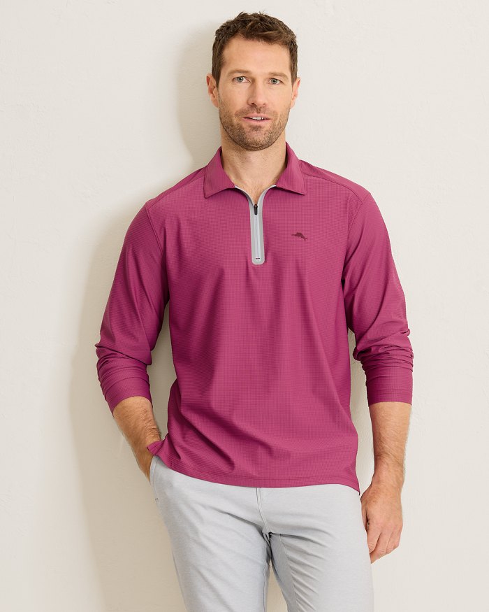 Pebble Coast Half-Zip IslandZone® Polo