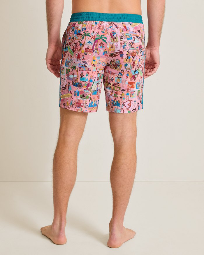 Baja Scenic To Believe It 8-Inch Boardshorts