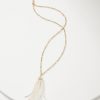 Tidal Treasure Pearl Tassel Necklace