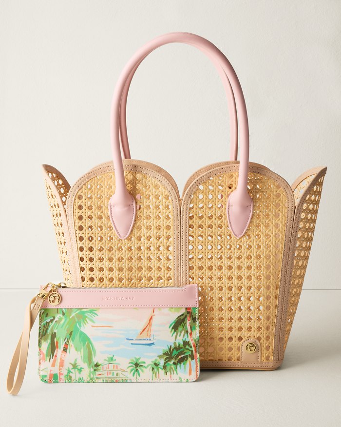 Splash Cane Coastal Dreams Beach Tote