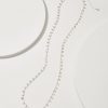 Marco Island Textured Disc Station Necklace