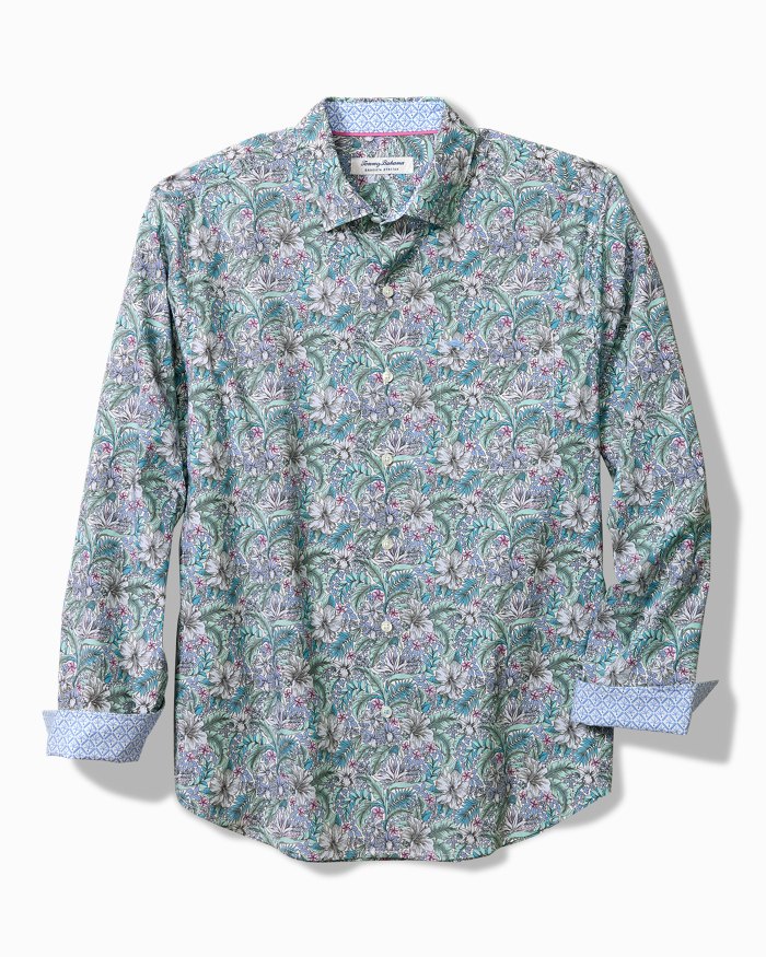 Sarasota Stretch Azul Gardens IslandZone® Shirt
