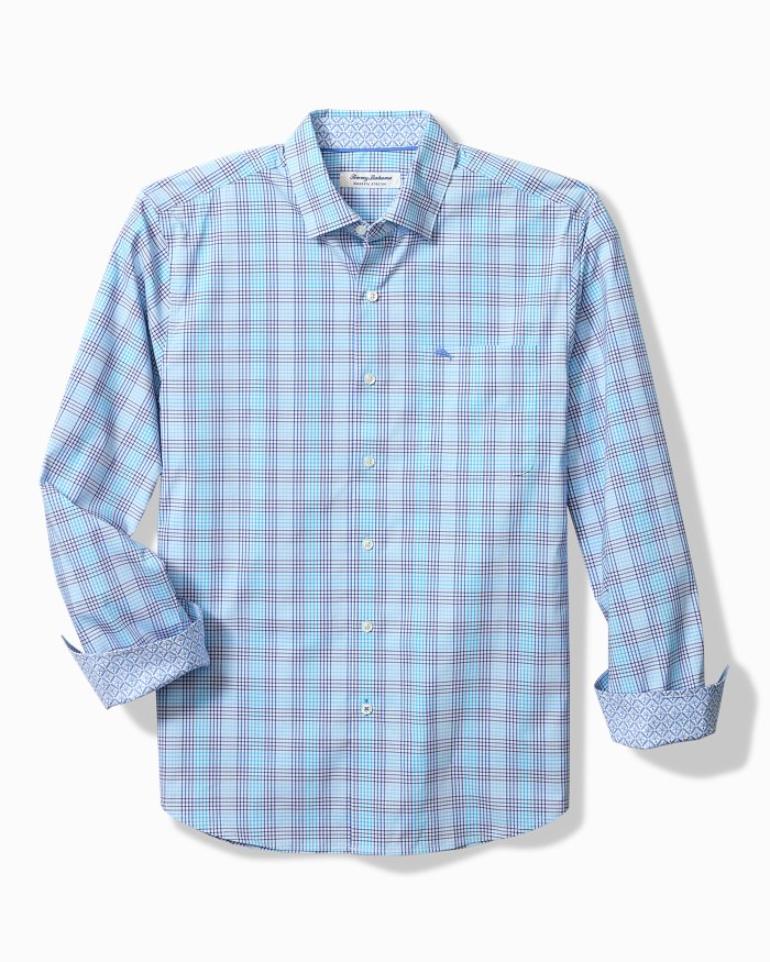Sarasota Stretch Sea Tide Check IslandZone® Shirt