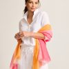 Ombré Shimmer Wrap Scarf