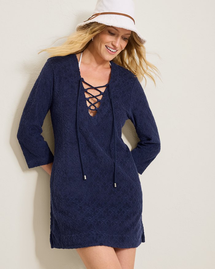Textured Terry Beach Tunic