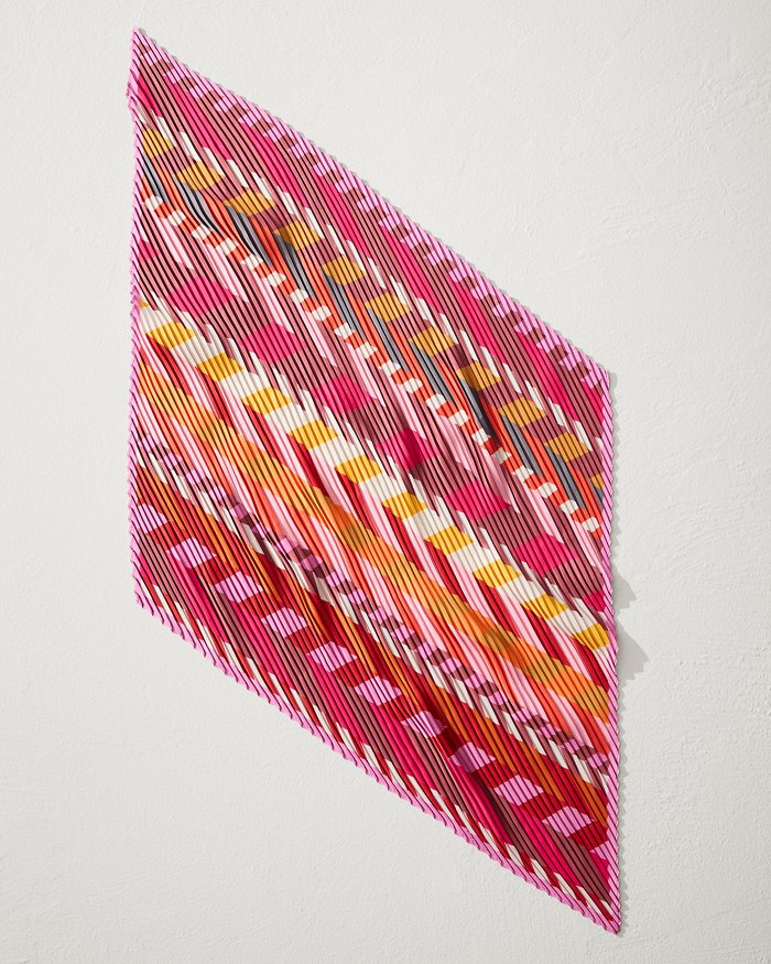 Chevron Stripe Diamond Scarf