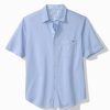 Big & Tall San Lucio Tri Leaf Geo Happy Hour Stretch Knit Shirt