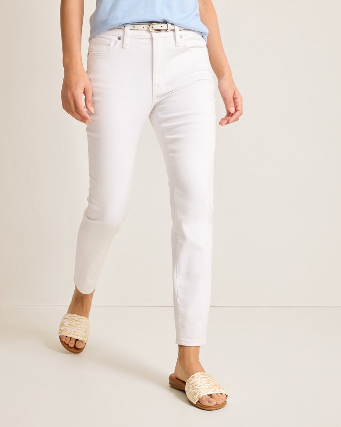 Ella High-Rise Skinny Ankle Jeans