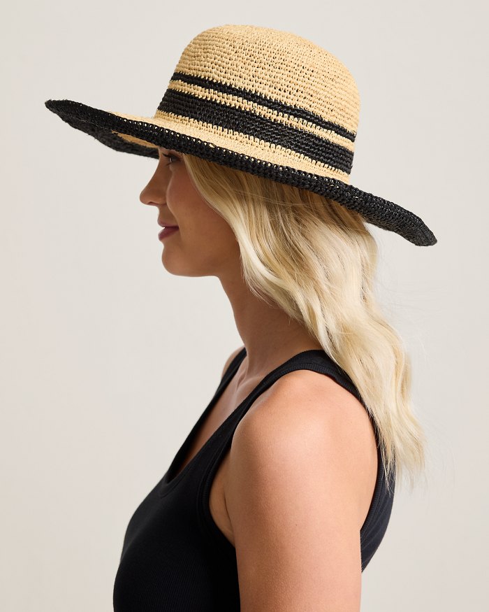 Crochet Raffia Sun Hat