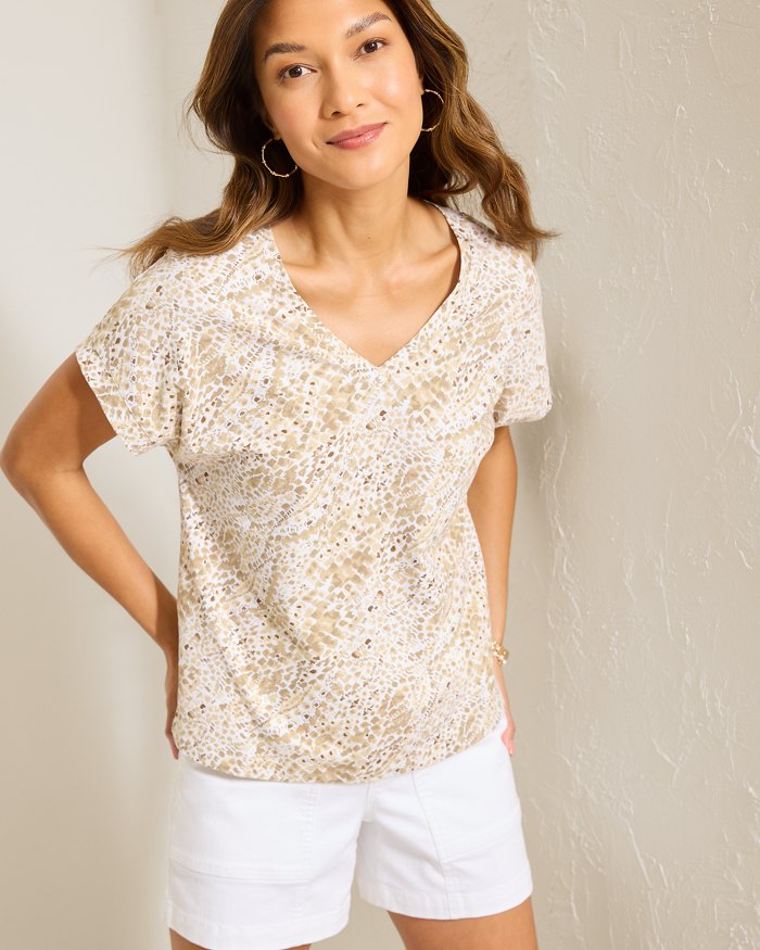 Kauai Summer's Edge V-Neck T-Shirt
