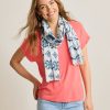 Batik Patch Wrap Scarf