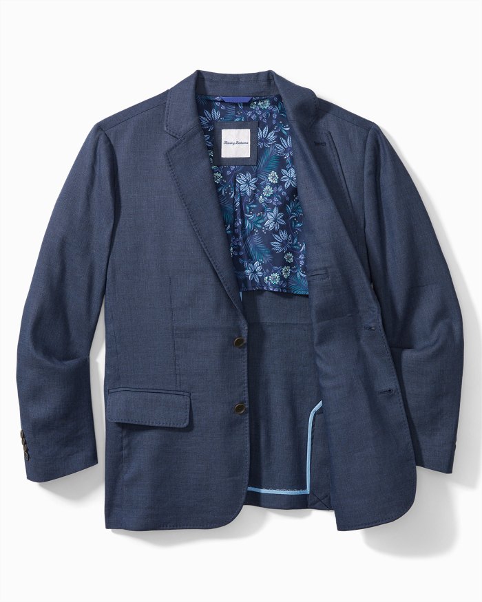 Big & Tall Latigo Beach Linen-Blend Blazer