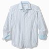 Big & Tall Sarasota Stretch Marina Stripe IslandZone® Shirt