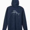 Big & Tall Marlin Azul Lux Hoodie