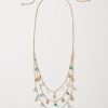 Coral Isles Semi-Precious Stone & Pearl Layered Necklace